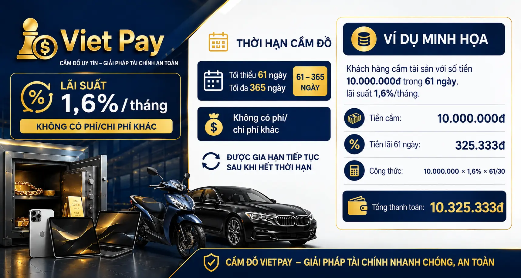 Banner dich vu cam do nhanh tai Cam Do Viet Pay